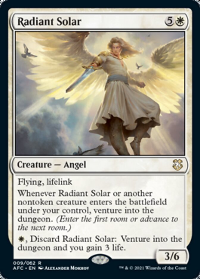 Radiant Solar [Dungeons & Dragons: Adventures in the Forgotten Realms Commander] Magic: The Gathering