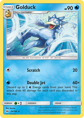 Golduck (29/149) [Sun & Moon: Base Set] Pokémon