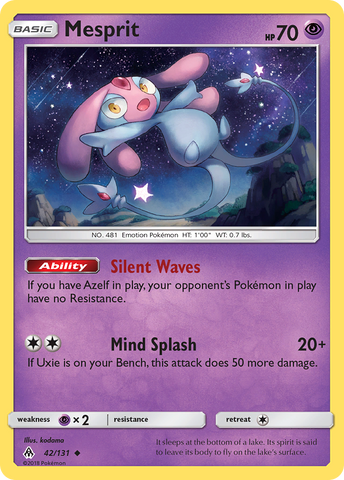 Mesprit (42/131) [Sun & Moon: Forbidden Light] Pokémon