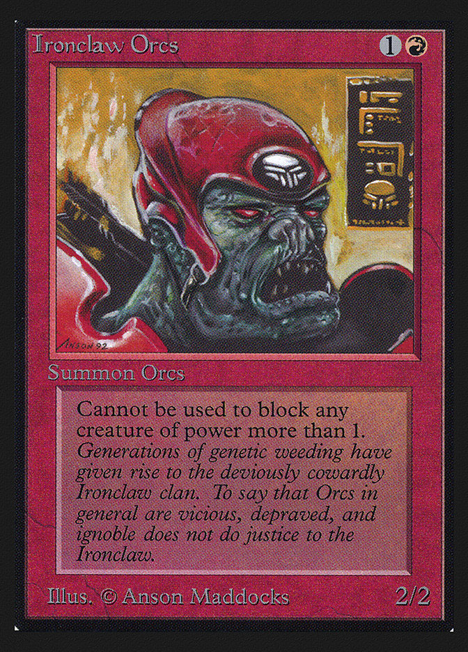 Ironclaw Orcs [Collectors' Edition] Magic: The Gathering