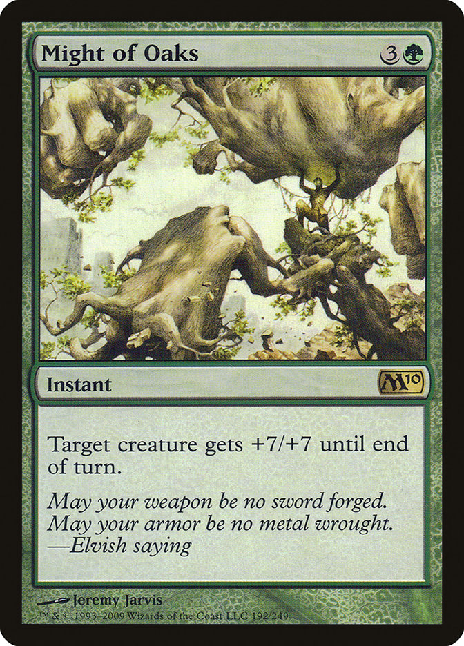 Might of Oaks [Magic 2010] Magic: The Gathering