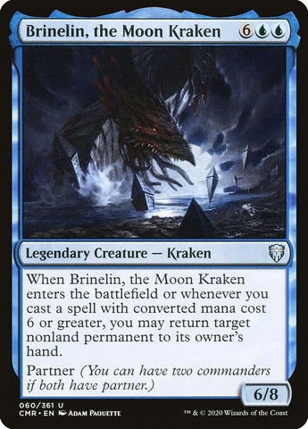 Brinelin, the Moon Kraken [Commander Legends] Magic: The Gathering