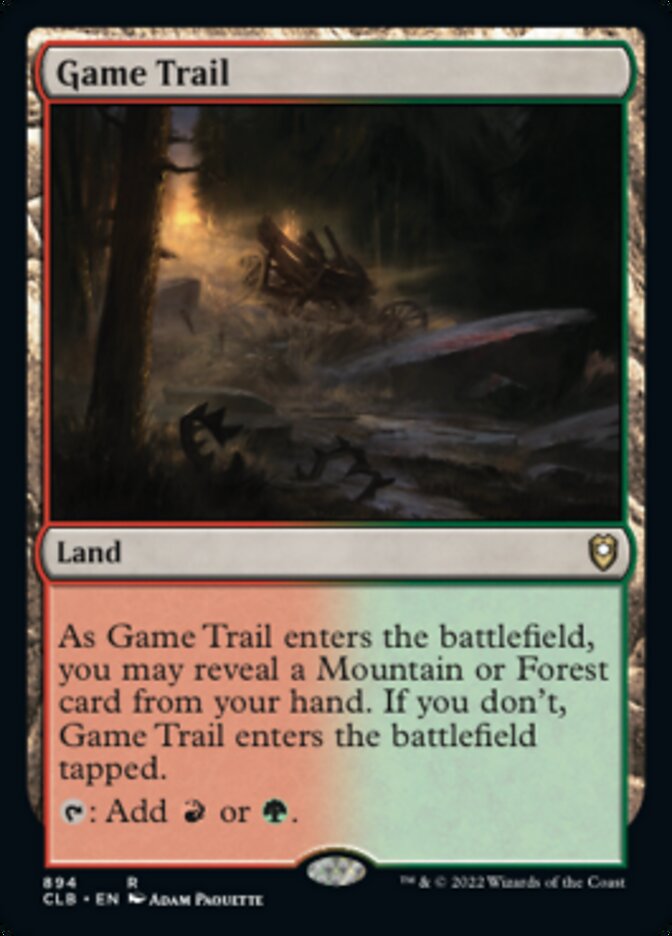Game Trail [Commander Legends: Battle for Baldur's Gate] Magic: The Gathering