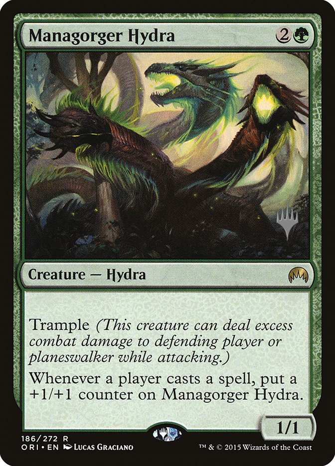 Managorger Hydra [Magic Origins Promos] Magic: The Gathering