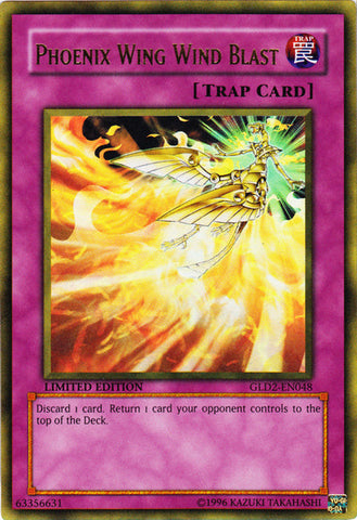 Phoenix Wing Wind Blast [GLD2-EN048] Ultra Rare Yu-Gi-Oh!
