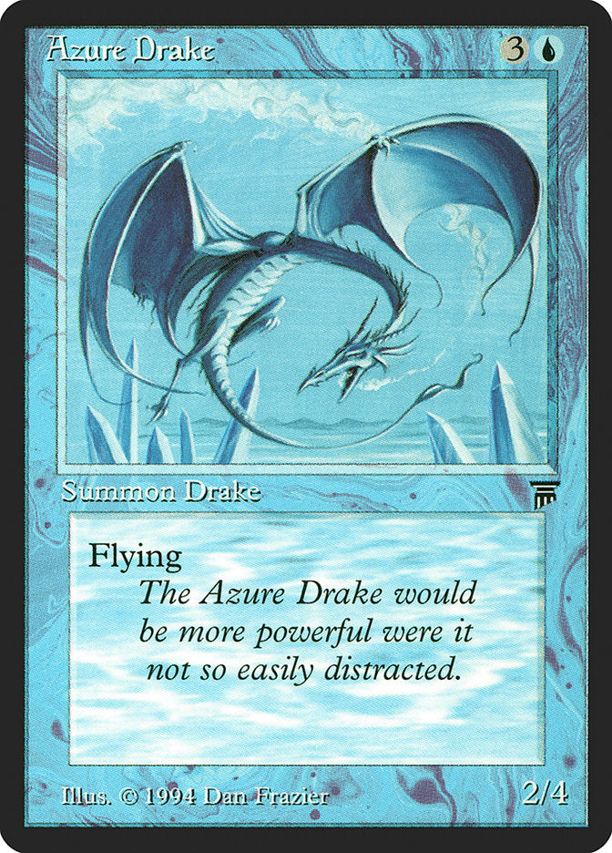 Azure Drake [Legends] Magic: The Gathering