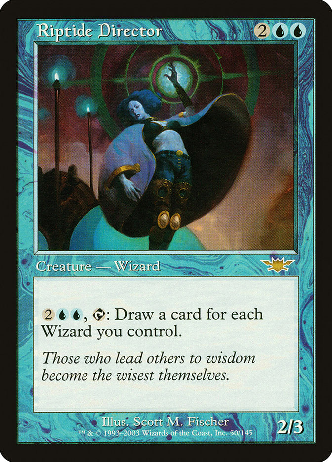 Riptide Director [Legions] Magic: The Gathering