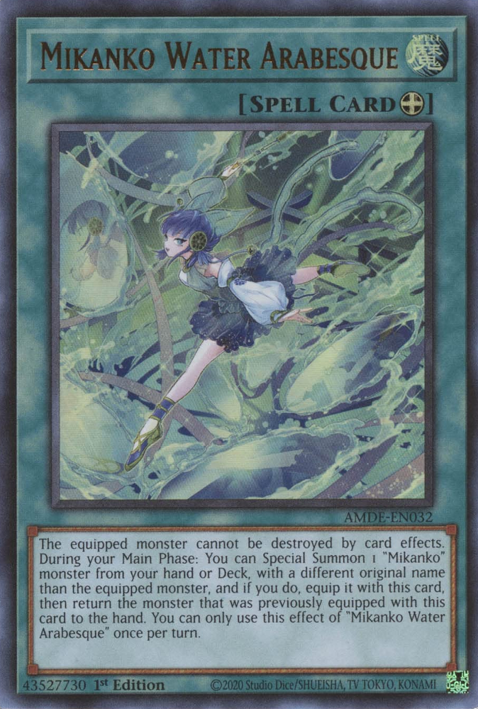 Mikanko Water Arabesque [AMDE-EN032] Ultra Rare Yu-Gi-Oh!