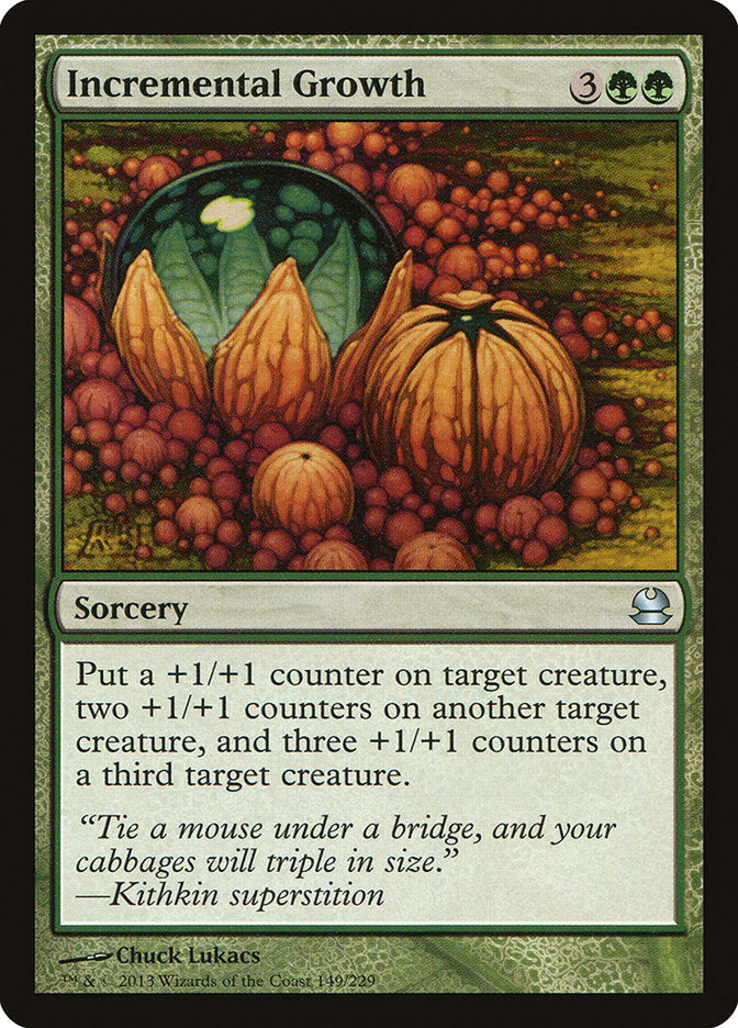 Incremental Growth [Modern Masters] Magic: The Gathering
