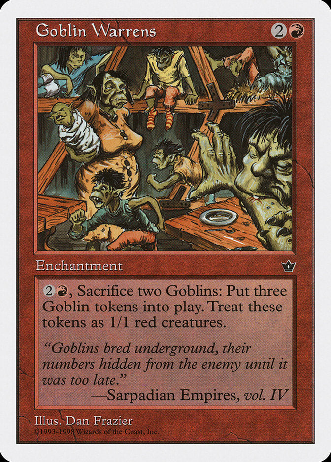 Goblin Warrens [Anthologies] Magic: The Gathering