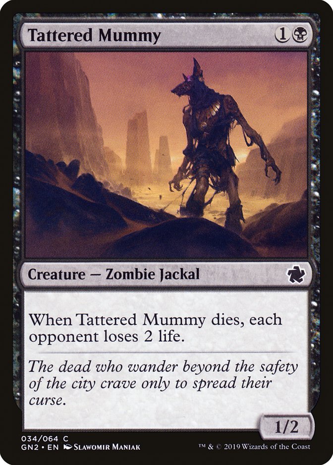 Tattered Mummy [Game Night 2019] Magic: The Gathering