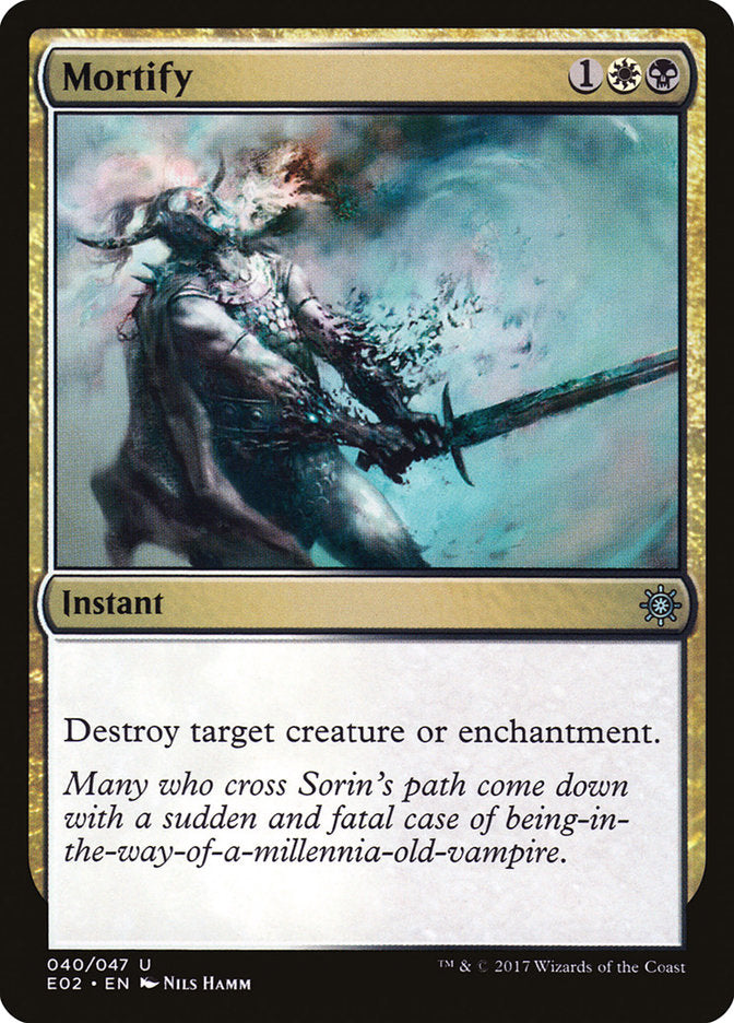 Mortify [Explorers of Ixalan] Magic: The Gathering
