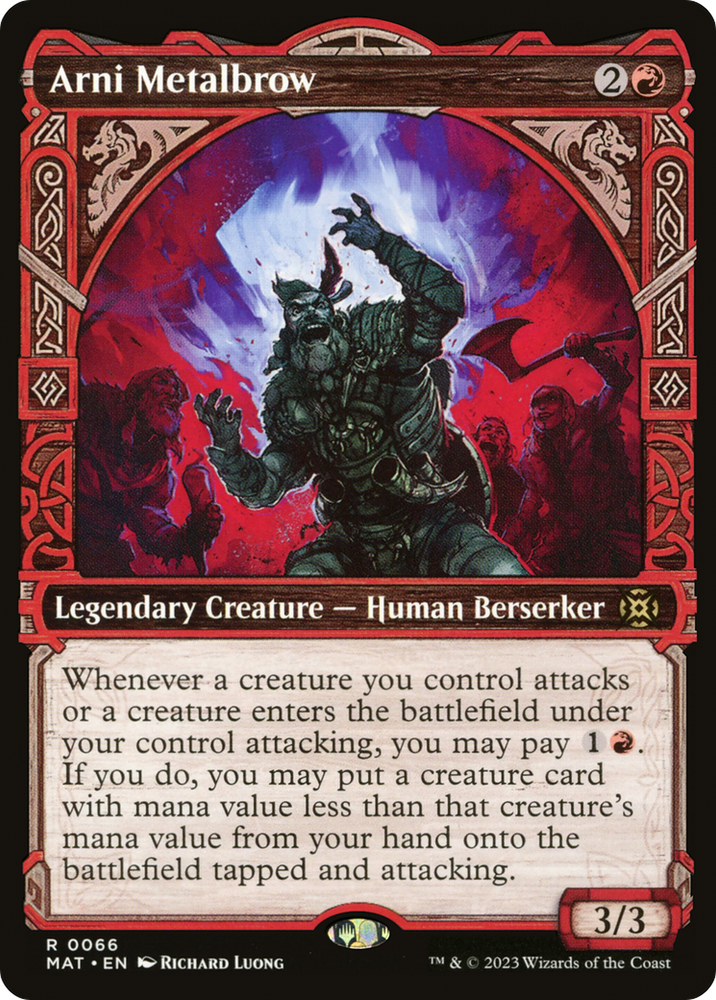Arni Metalbrow (Showcase) [March of the Machine: The Aftermath] Magic: The Gathering
