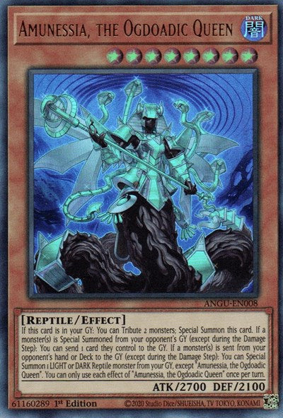 Amunessia, the Ogdoadic Queen (Ultra Rare) [ANGU-EN008] Ultra Rare Yu-Gi-Oh!