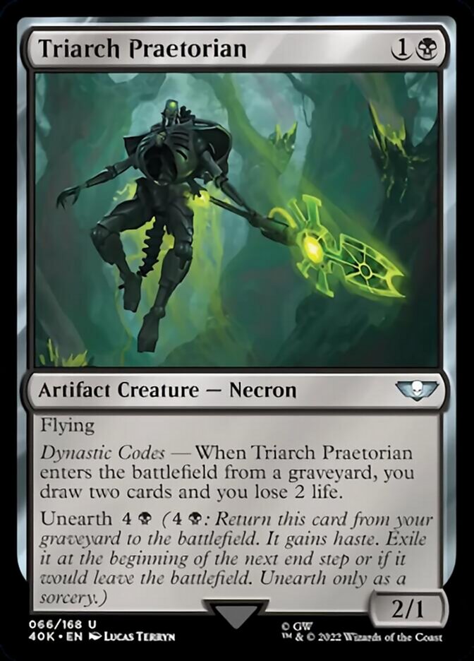 Triarch Praetorian (Surge Foil) [Warhammer 40,000] Magic: The Gathering