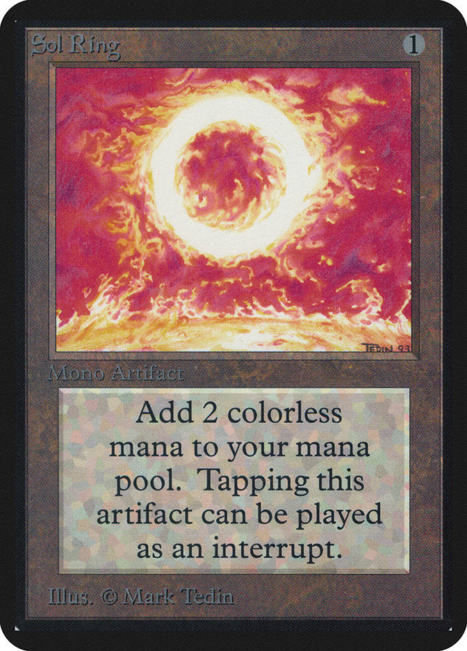 Sol Ring [Alpha Edition] Magic: The Gathering