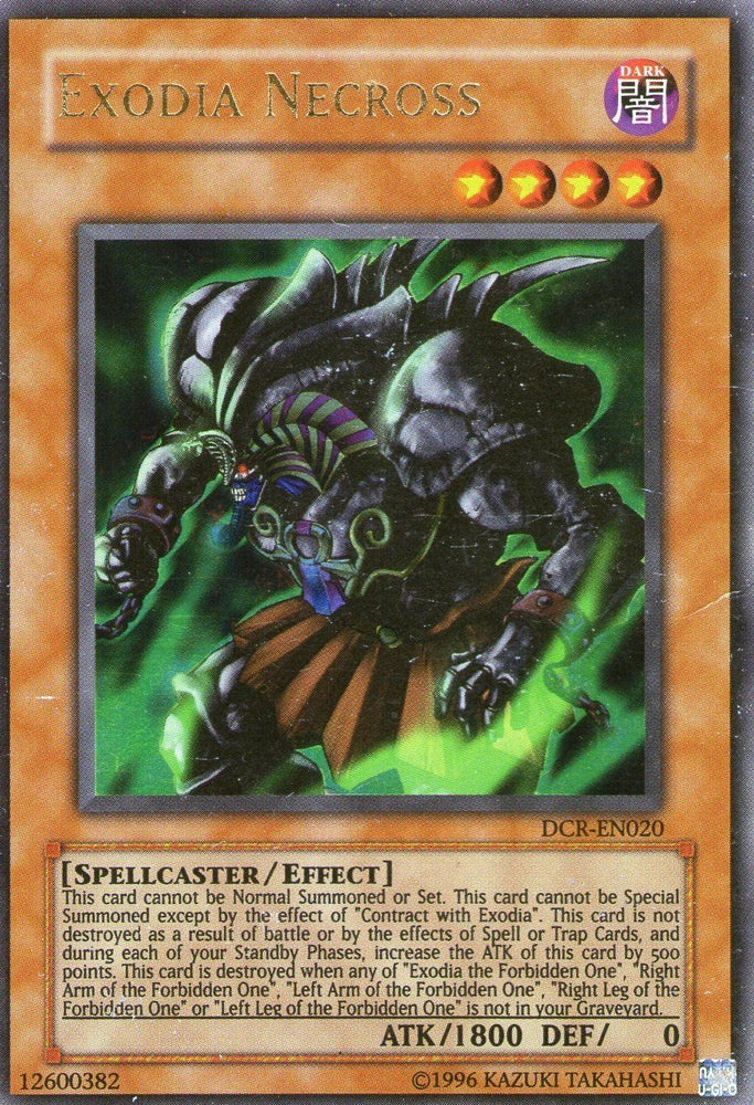 Exodia Necross [DCR-EN020] Ultra Rare Yu-Gi-Oh!