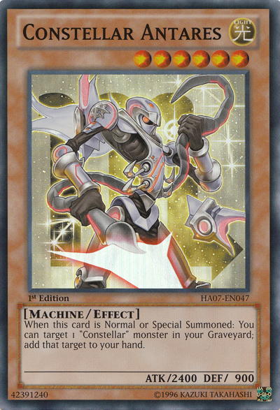 Constellar Antares [HA07-EN047] Super Rare Yu-Gi-Oh!