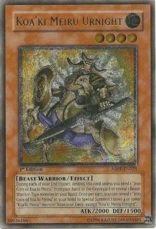 Koa'ki Meiru Urnight [ABPF-EN025] Ultimate Rare Yu-Gi-Oh!