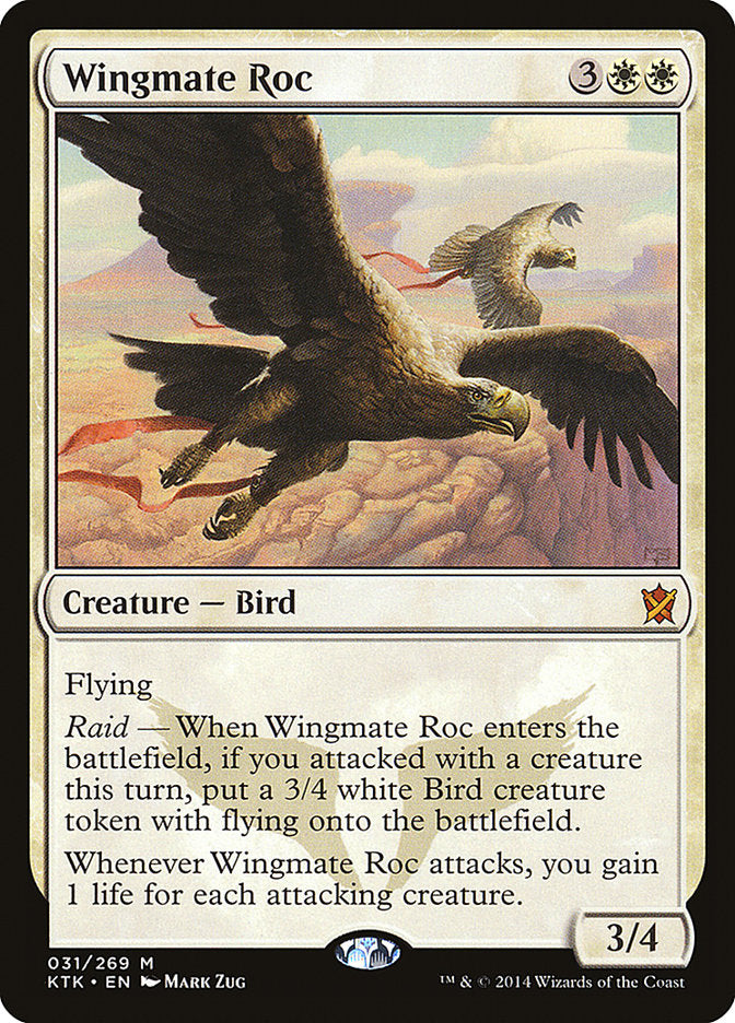 Wingmate Roc [Khans of Tarkir] Magic: The Gathering