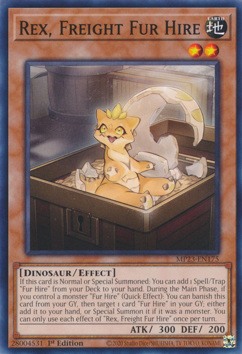 Rex, Freight Fur Hire [MP23-EN175] Common Yu-Gi-Oh!