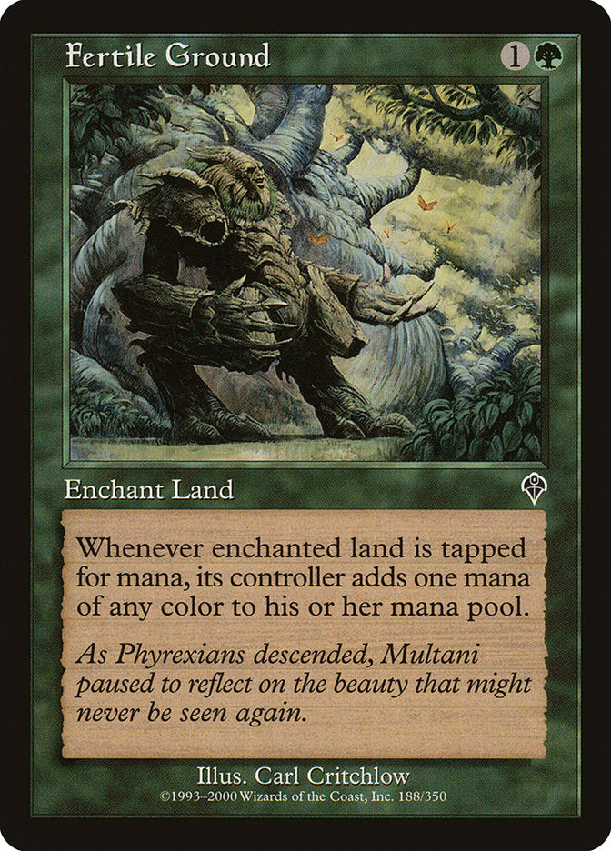 Fertile Ground [Invasion] Magic: The Gathering
