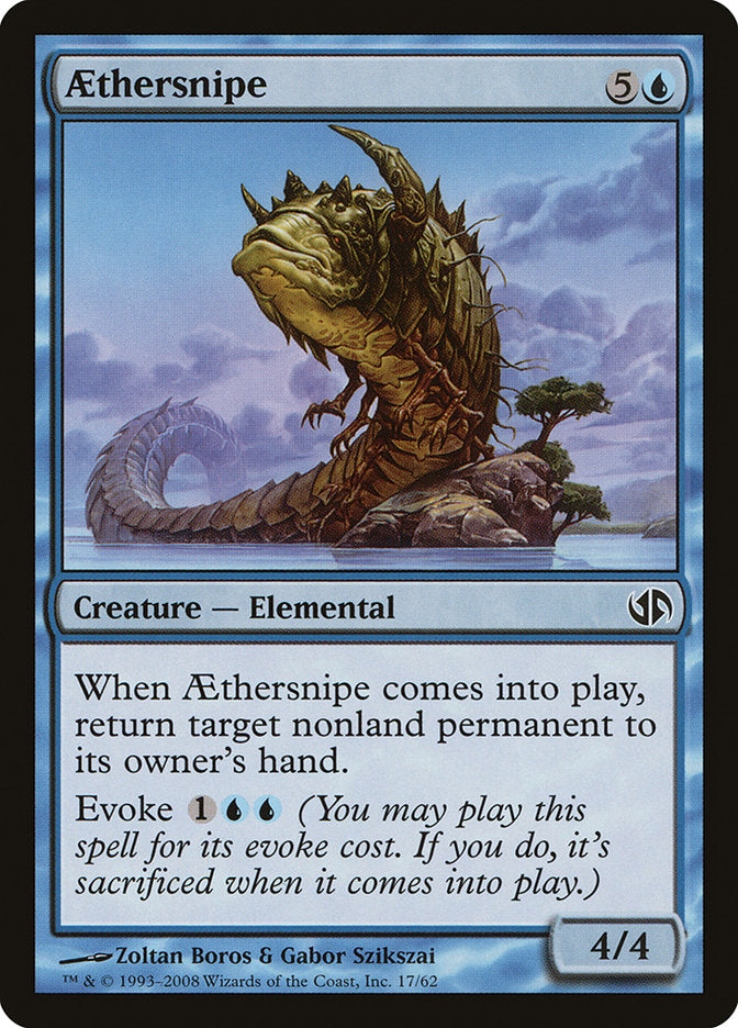 Aethersnipe [Duel Decks: Jace vs. Chandra] Magic: The Gathering