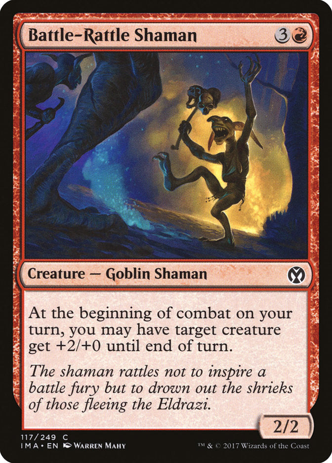 Battle-Rattle Shaman [Iconic Masters] Magic: The Gathering