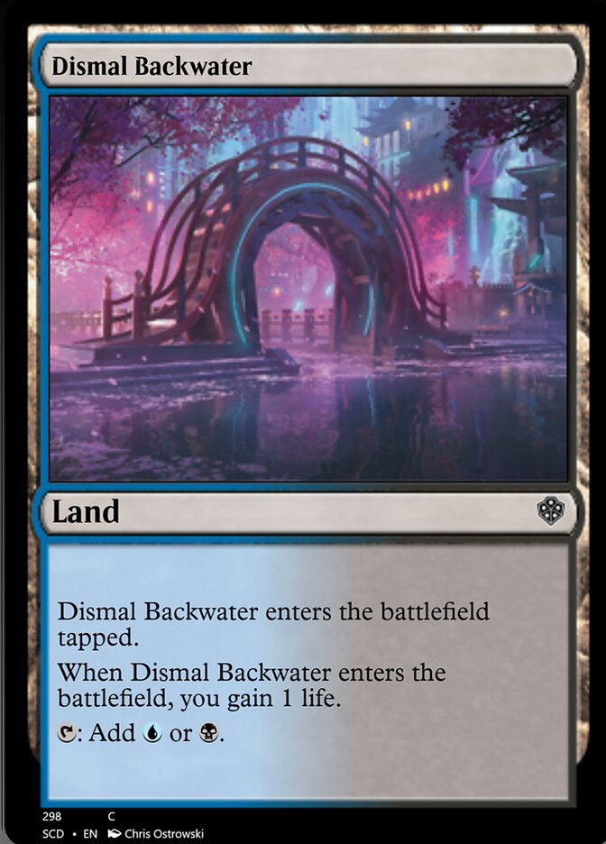 Dismal Backwater [Starter Commander Decks] Magic: The Gathering