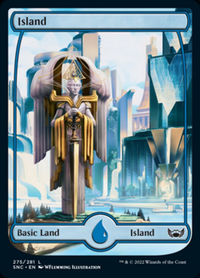 Island (275) [Streets of New Capenna] Magic: The Gathering
