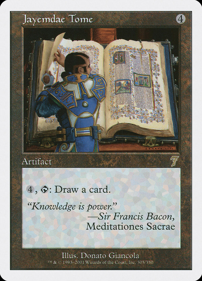 Jayemdae Tome [Seventh Edition] Magic: The Gathering