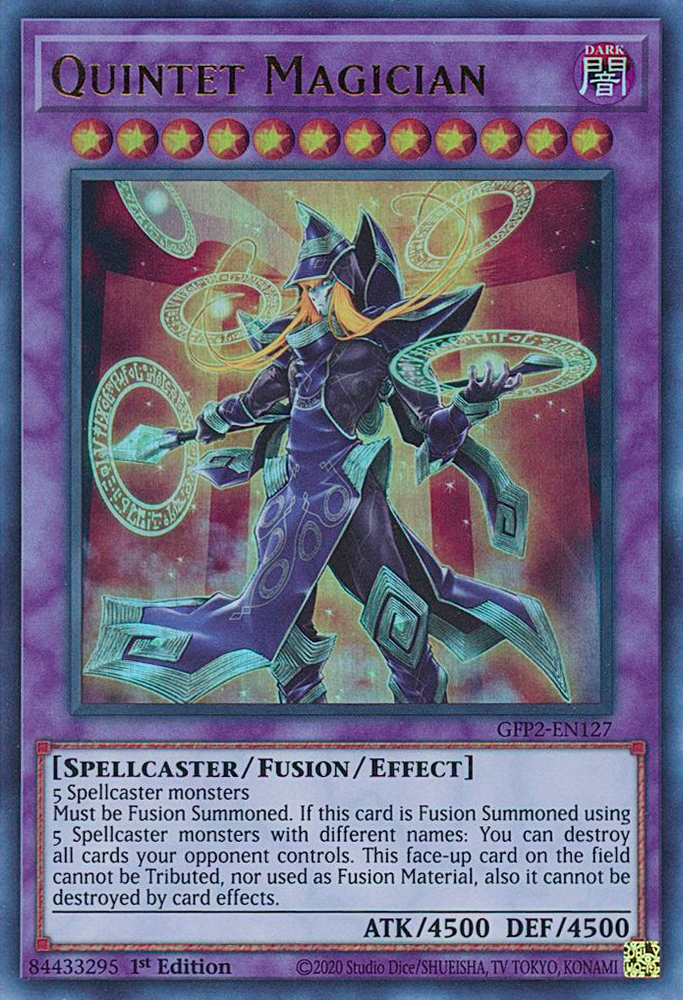 Quintet Magician [GFP2-EN127] Ultra Rare Yu-Gi-Oh!