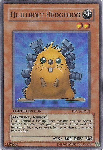 Quillbolt Hedgehog [DPCT-ENY02] Super Rare Yu-Gi-Oh!