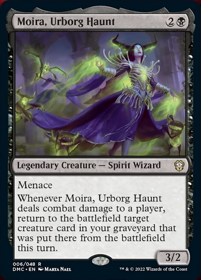 Moira, Urborg Haunt [Dominaria United Commander] Magic: The Gathering