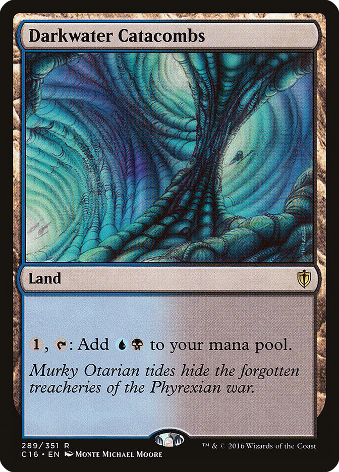 Darkwater Catacombs [Commander 2016] Magic: The Gathering