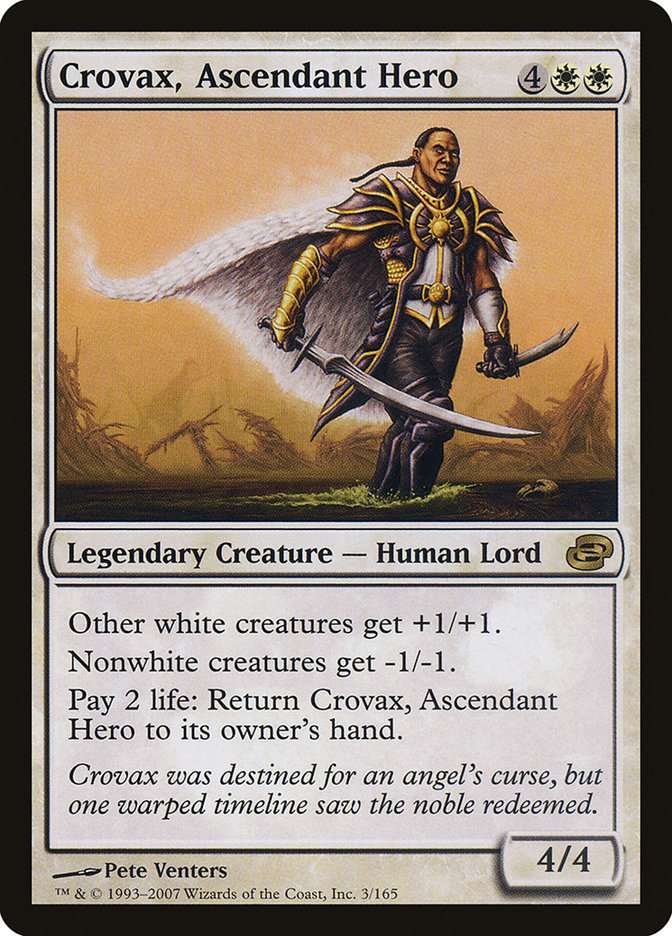 Crovax, Ascendant Hero [Planar Chaos] Magic: The Gathering
