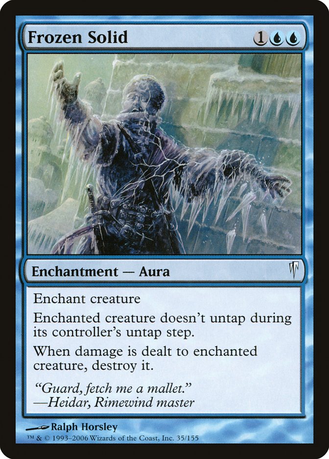 Frozen Solid [Coldsnap] Magic: The Gathering