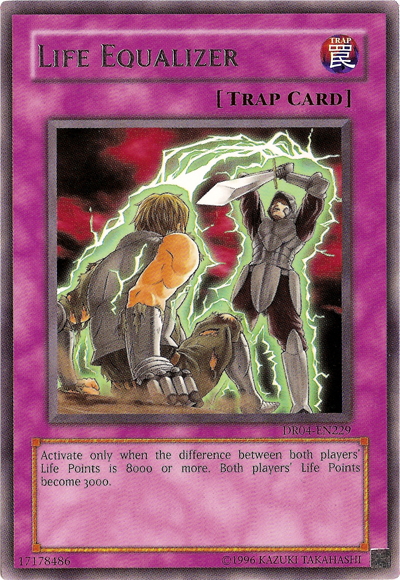 Life Equalizer [DR04-EN229] Rare Yu-Gi-Oh!