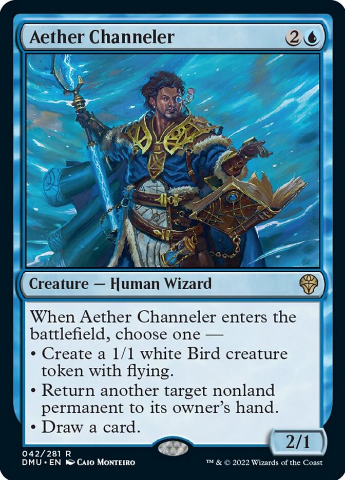 Aether Channeler [Dominaria United] Magic: The Gathering