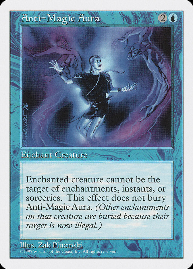 Anti-Magic Aura [Fifth Edition] Magic: The Gathering