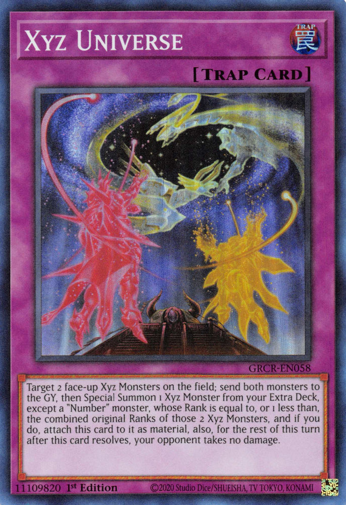 Xyz Universe [GRCR-EN058] Super Rare Yu-Gi-Oh!