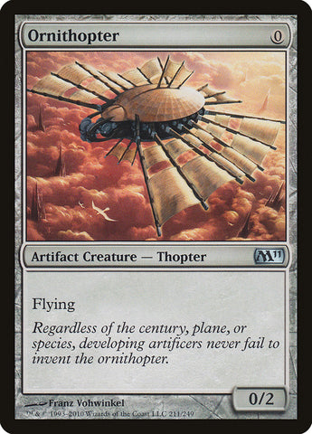 Ornithopter [Magic 2011] Magic: The Gathering