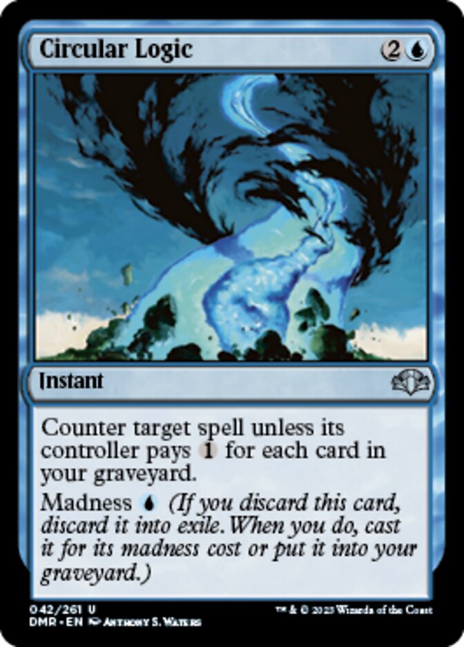 Circular Logic [Dominaria Remastered] Magic: The Gathering