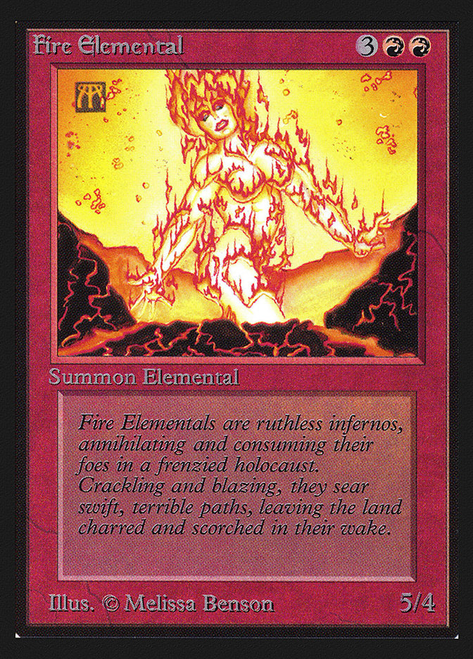 Fire Elemental [International Collectors' Edition] Magic: The Gathering