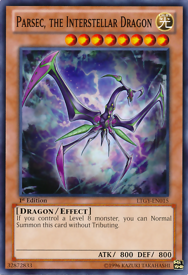 Parsec, the Interstellar Dragon [LTGY-EN015] Common Yu-Gi-Oh!