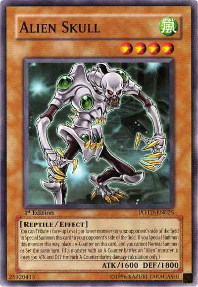 Alien Skull [POTD-EN025] Common Yu-Gi-Oh!