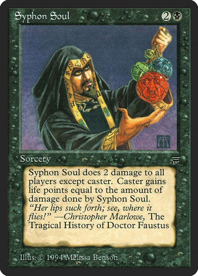 Syphon Soul [Legends] Magic: The Gathering