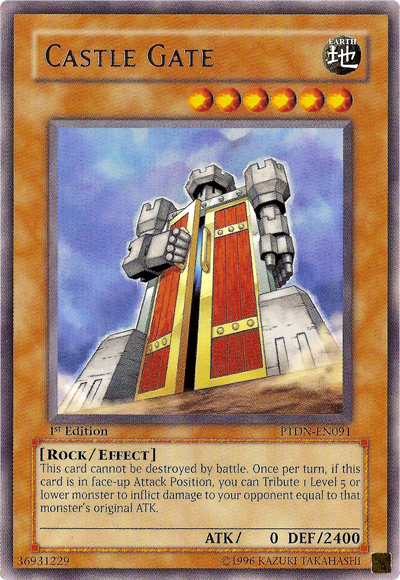 Castle Gate [PTDN-EN091] Rare Yu-Gi-Oh!