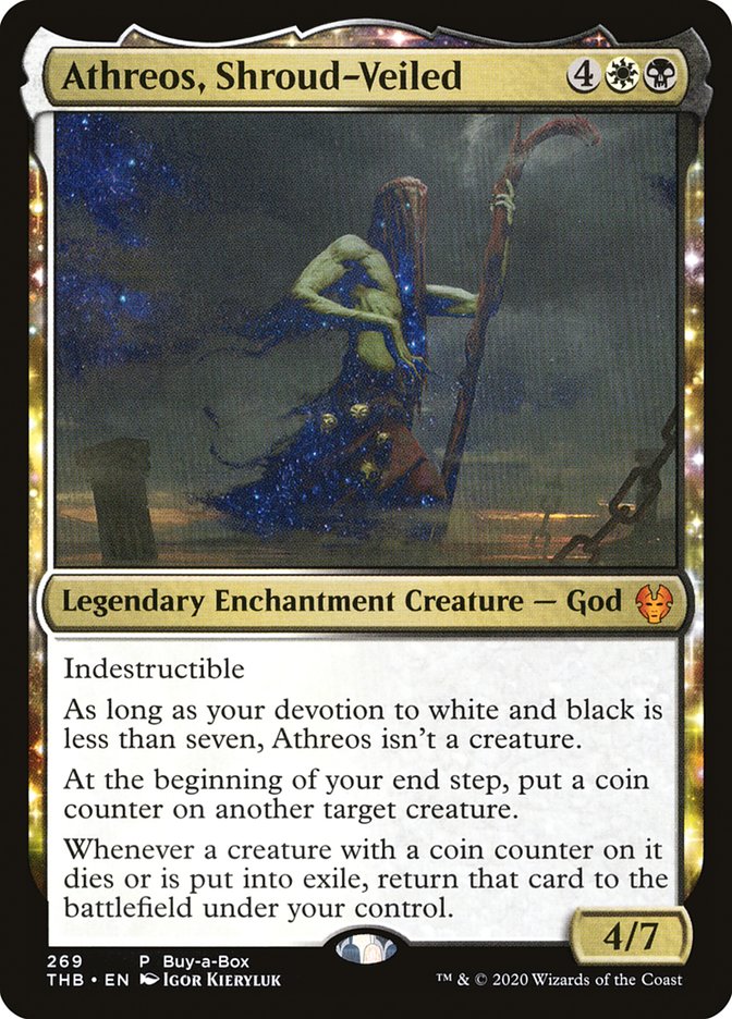 Athreos, Shroud-Veiled (Buy-A-Box) [Theros Beyond Death] Magic: The Gathering