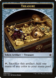 Vampire // Treasure Double-Sided Token [Ixalan Tokens] Magic: The Gathering